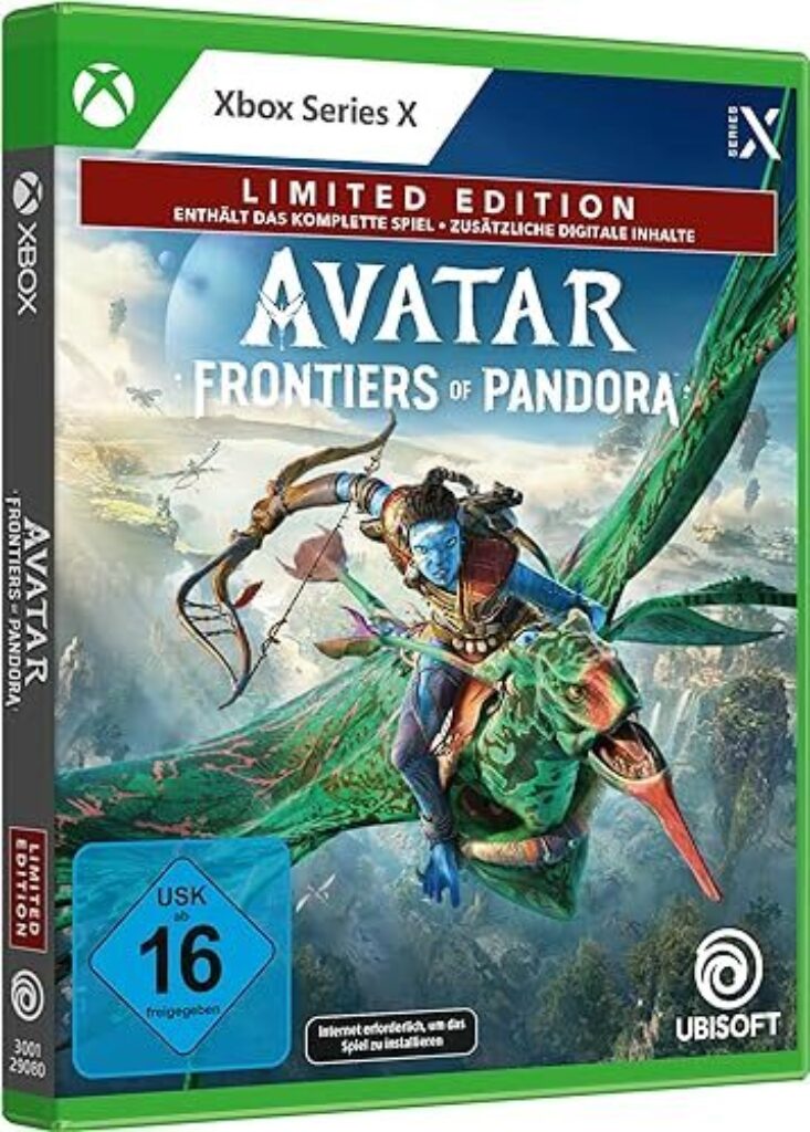 avatar: frontiers of pandora limited edition xbox series x