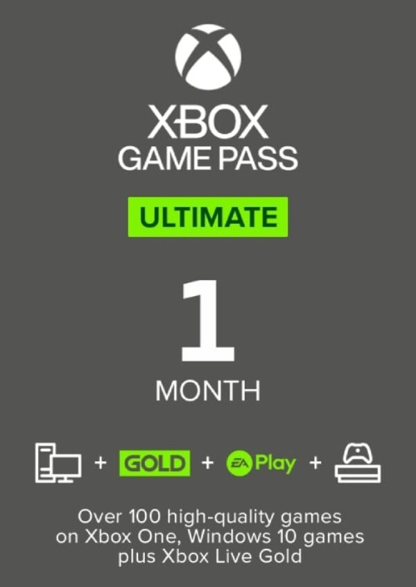 1 Monat Xbox Game Pass Ultimate Xbox One / PC (EU)